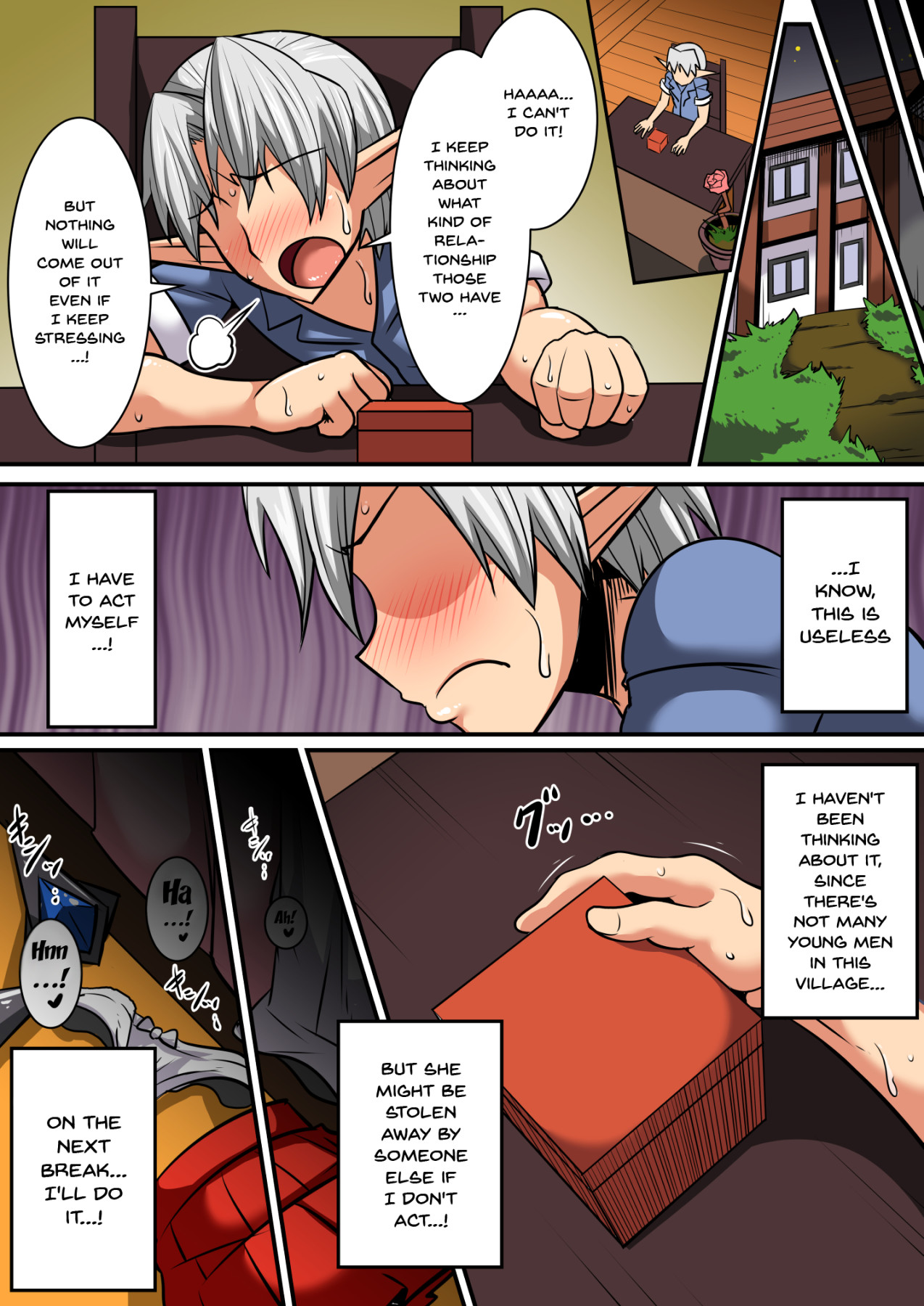 Hentai Manga Comic-Having a Culture Exchange With an Elf Mother and Daughter ~Lena Edition~-Read-28